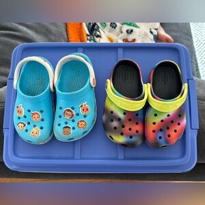 Toddler size 9 CROCS
